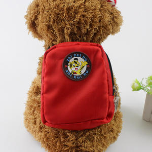 Correa de pecho de poliéster para perro y gato, malla transpirable, arnés, <span class=keywords><strong>Collar</strong></span> con mochila grande - Product Image 2