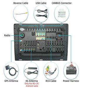 Citroën Jumpy 3 Space Tourer 2016-2021 <span class=keywords><strong>Autoradio</strong></span> portable 2DIN Multimédia Android 12 GPS USB Carte SD Garantie 1 an - Product Image 5