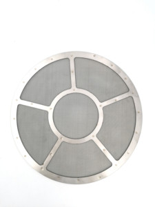 Disque d'écran de maille de filtre Super Dense personnalisé SS 304/316 maille tressée à bord rond Service de coupe technique perforé inclus - Product Image 3