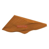 Panel de Techo Lineal de Aluminio con Forma de Arco, Listón Metálico Suspendido, Diseño de Techo Falso para Oficina, Tienda, Centro Comercial, Restaurante