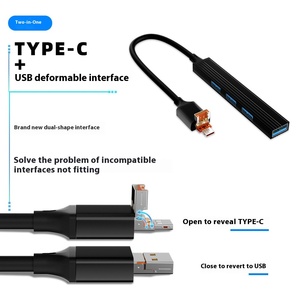 <span class=keywords><strong>TYPE</strong></span>-<span class=keywords><strong>C</strong></span>/<span class=keywords><strong>USB</strong></span> 2-in-1 giao diện Extender 4-<span class=keywords><strong>C</strong></span>ổng <span class=keywords><strong>USB</strong></span> Hub1-on-4 máy tính Splitter mở rộng <span class=keywords><strong>c</strong></span>ơ sở - Product Image 3