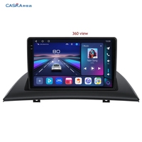 Système de navigation GPS Android Auto pour tableau de bord de voiture avec écran 2K Android 13 QCM6125, lecteur stéréo de voiture DSP panoramique 3D 360 intégré