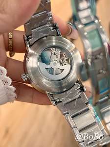 Montre automatique mécanique de luxe pour homme de 41 mm avec bracelet en acier inoxydable, largeur du bracelet de 20 mm - Product Image 3