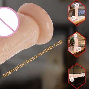 Kadınlar için sevimli gerçekçi horoz yapay penis yumuşak PVC yetişkin seks oyuncak gül stimülasyon heyecan cinsel zevk yapılan silikon ABS - Product Image 5