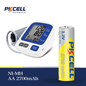 Pilas Recargables <span class=keywords><strong>de</strong></span> Níquel-<span class=keywords><strong>Metal</strong></span> <span class=keywords><strong>Hidruro</strong></span> AA <span class=keywords><strong>de</strong></span> 1.2V y 2700mAh para Juguetes Eléctricos, Linternas, Dispositivos Médicos y Sistemas <span class=keywords><strong>de</strong></span> Alimentación Ininterrumpida - Product Image 4