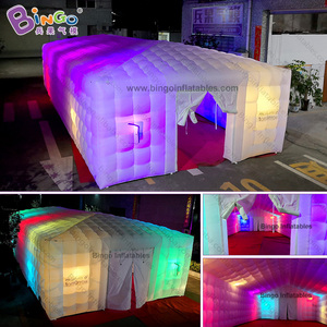 Grande tente publicitaire gonflable Bingo, design cube carré géant, stand de discothèque gonflable, scène de fête pour événements extérieurs - Product Image 4