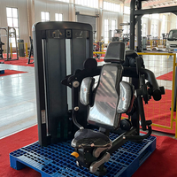 Machine de musculation commerciale réglable pour biceps, équipement de fitness pour salle de sport, machine de musculation assise à charge par broches, en acier pour la musculation