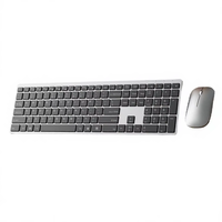 Ensemble clavier et souris ergonomique ultra-fin à chargement infrarouge trois modes, prêt à l'emploi, en gros, directement de l'usine