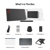 Tableta Gráfica con Lápiz VEIKK A15 para Firma Electrónica, Compatible con Windows, Mac, Linux y Dispositivos Android