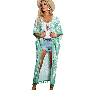 <span class=keywords><strong>Cardigan</strong></span> feminino <span class=keywords><strong>kimono</strong></span> vintage, casaco <span class=keywords><strong>kimono</strong></span> feminino solto estampa de raiom - Product Image 1