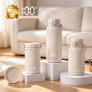 Nuevo Calentador de Leche Portátil Eléctrico 2026 para Coche, Calentador de Alimentos Inalámbrico para Viajes, Calentador de <span class=keywords><strong>Agua</strong></span> para Bebés - Product Image 1