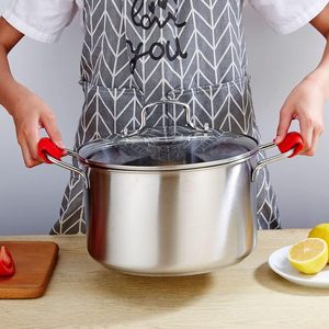 Soporte de mango de ayuda de silicona para <span class=keywords><strong>orejeras</strong></span> <span class=keywords><strong>con</strong></span> <span class=keywords><strong>aislamiento</strong></span> térmico, agarre de olla caliente, cubierta de mango, agarre de manga para sartén de hierro fundido - Product Image 5