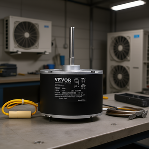 Moteur de ventilateur à condensateur Vevor 1/6 CV antidéflagrant réversible pour pièces de climatiseur - Product Image 2
