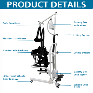 Lève-personne électrique pour toilettes, fauteuil roulant électrique portable pliable, fauteuil roulant électrique d'<span class=keywords><strong>occasion</strong></span>, silla de rueda pour handicapés - Product Image 2