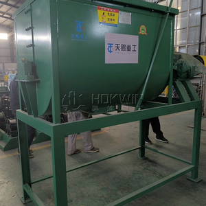 Hokwin gia cầm chất thải phân bón trộn Máy thức ăn trộn ngang NPK phân bón trộn máy - Product Image 5