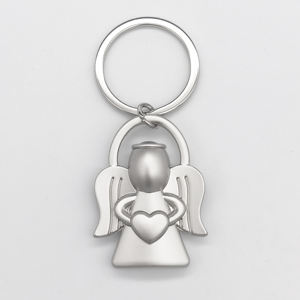 Sleutelhanger Beschermengel Winkelwagentje Chip Kleine sleutelhangers Mallen Kleine engel Festivalcadeau Beschermengel sleutelhanger voor meisje - Product Image 4