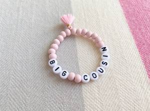 Braccialetto cugino grande regalo cugino dal nuovo braccialetto rosa per bambine - Product Image 6