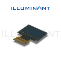 MUESTRAS GRATIS - Pantalla PMOLED Blanca de 0.96 Pulgadas, 128x64, 8/16 bits, Paralela SPI I2C, 120cd/m2 de Brillo, 26.7x19.26x1.45, Tipo de Conector FPC