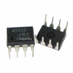 ชิปไอซีวงจรรวมส่วนประกอบอิเล็กทรอนิกส์ JRC4558D NJM4558D DIP8 <span class=keywords><strong>4558D</strong></span> - Product Image 2