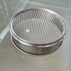 Tamis d'essai en acier inoxydable 304 certifié ASTM, maille 80, 180 µm, pour tests en laboratoire et industriels - Product Image 5