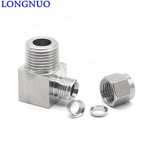 304 316 thép không gỉ góc bên phải thiết bị đầu cuối kết nối 90 độ uốn khuỷu tay R/ZG Ống phù hợp - Product Image 6