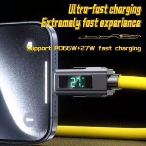 Cable de carga rápida 4 en 1 con pantalla <span class=keywords><strong>LED</strong></span> para IPhone 15/15 Pro/15 Plus/15 Pro Max para Samsung Galaxy S23/S22, <span class=keywords><strong>LG</strong></span> - Product Image 4