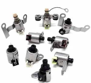 Yüksek performanslı otomobil parçaları 9 adet OEM JF506E Solenoid kiti 09A şanzıman 09B VW için