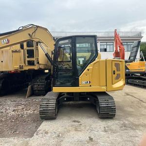 Para excavadora hidráulica de orugas 307.5 2023, equipo original de alta calidad, peso operativo de 7.5 toneladas, motor, caja de cambios, bomba, engranajes. - Product Image 3