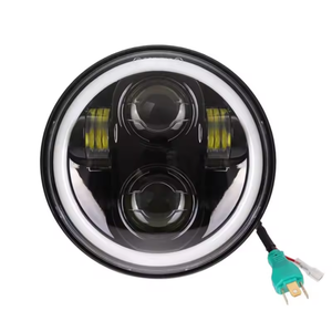 Phare LED rond de 5,75 pouces, 12V, étanche, 75W, 6000K, faisceau haut/bas, ampoule universelle pour véhicules - Product Image 3
