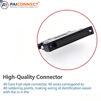 Câble de signal de contrôle PLC industriel PVC 40 broches avec connecteur de type Fujitsu pour Mitsubishi pour les séries Q et L A6CON1 ACTB10