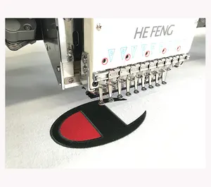 Máquinas de bordado planas de máquina de bordado digital industrial superventas de alta calidad