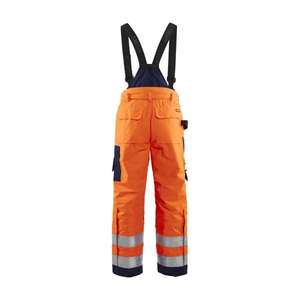 BLAKLADER - 188519775389C148 Pantalones de invierno Hi-Vis Naranja/Azul marino-EAN 7330509376034 ROPA DE TRABAJO DE LA HI-VIS - Product Image 2