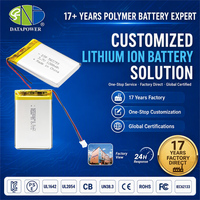 Batterie 902030 500mah 3.7v 500mah 1.85wh batterie lipo rechargeable pour RC