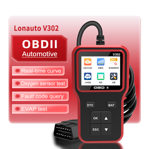 V302 Chẩn đoán ô tô chuyên nghiệp 2.8 inch Màn hình hiển thị thiết bị phát hiện lỗi xe máy quét OBD phổ quát công cụ quét OBD2 - Product Image 1