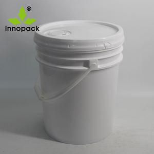 Cubos de plástico de calidad alimentaria Cubo de patatas fritas a la venta Cubo de plástico para alimentos con logotipo impreso con tapas - Product Image 2