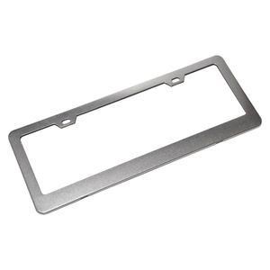 Cadre de plaque <span class=keywords><strong>d</strong></span>'<span class=keywords><strong>immatriculation</strong></span> universel en alliage <span class=keywords><strong>d</strong></span>'aluminium, norme philippine, pour véhicules philippins, fabriqué en Chine - Product Image 5