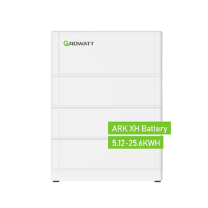 Système de batterie Growatt haute tension <span class=keywords><strong>ARK</strong></span> XH, <span class=keywords><strong>ARK</strong></span> 25,6 KWh, compatible avec les onduleurs de la série MIN-XH, MOD-XH, batterie LiFePO4 - Product Image 1