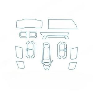 Pour citroën <span class=keywords><strong>C5</strong></span> <span class=keywords><strong>Aircross</strong></span> 2025 2026 PPF Film de Protection accessoires intérieur Transparent TPU Navigation panneau de vitesse Console centrale - Product Image 1