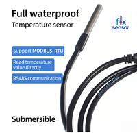Transmitter Sensor Suhu Tahan Air DS18B20 - Modul Kolektor RS485 untuk Pengukuran Cairan Industri