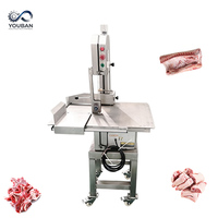 Machine à scier les os YouBan certifiée CE à haute efficacité - Coupe-viande et poisson congelé professionnel
