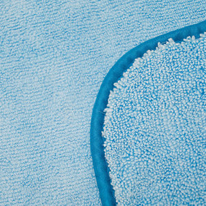 Paño de microfibra para lavado de coches, cuadrado pequeño, engrosado, de pelo alto y bajo, para limpieza y estética - Product Image 1