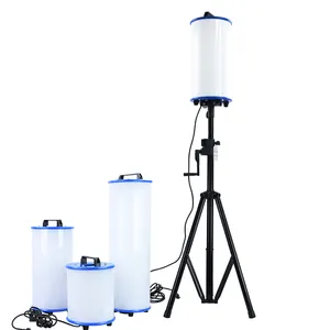 80W 120W 220W Ce Etl Led Statief Werklicht Telescopische Standaard Led Ballon Lichttoren Bouwplaats Licht Voor Industrieel Gebruik