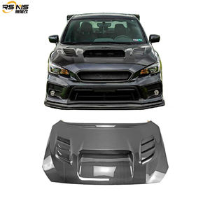 Capó de Motor de Fibra de Carbono <span class=keywords><strong>Modificado</strong></span> para Toyota <span class=keywords><strong>Subaru</strong></span> WRX <span class=keywords><strong>STI</strong></span> 2015-2018, Kit de Carrocería de Alta Calidad Específico para Automóviles - Product Image 1