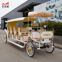Vente en gros de calèches électriques, calèches de mariage électriques, calèches électriques de style européen pour la visite des monuments