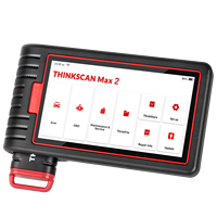 Thinktool ThinkScan Max 2, Escáner OBD2 de Sistema Completo con Funciones Gratuitas de por Vida AF, DPF, IMMO, 28 Reinicios, Soporte CANFD para G-M