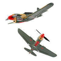 LK Toys RC Plane WL Plane Vintage Tin Toys Vintage Metal Aircraft Airplane for Decorations Promotion Gift