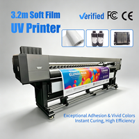 Imprimante UV Roll-to-Roll 3,2 m pour films souples, bannières flexibles, tissus rétroéclairés, autocollants vinyle XP600 I3200