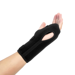 Penyangga Pergelangan Tangan yang Dapat Disesuaikan, Pelindung Bernapas Nyaman, Kompresi, Penyangga Ibu Jari, Pelindung Pergelangan Tangan - Product Image 4