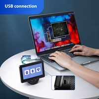 Aksesori kamera lensa mata elektronik WiFi nirkabel untuk teleskop optik 26mm-47mm & mikroskop Teropong kategori produk