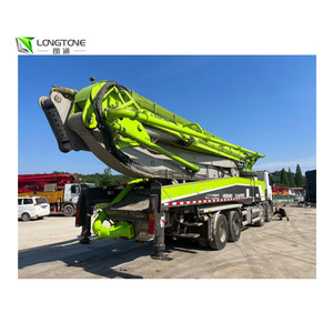 Camion <span class=keywords><strong>pompe</strong></span> à béton diesel Putzmeister d'occasion à bas prix de Chine, portée verticale 38m, 140/90m/h, modèle 2015, à louer - Product Image 5